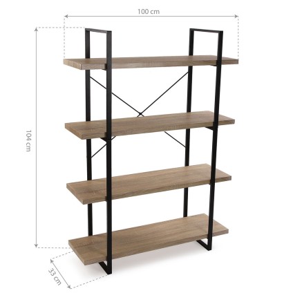 Estantería Versa HELSINKI 33 x 141,5 x 100 cm 2