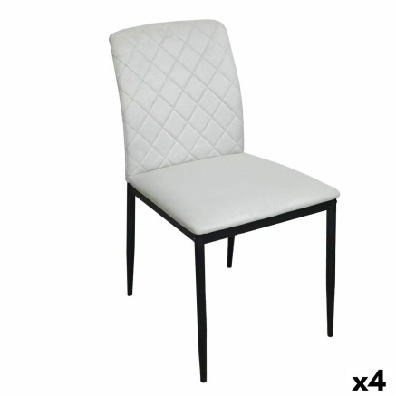 Sedia Versa ZEGERS Beige 58 x 83 x 44 cm (4 Unità)