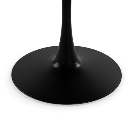 Table d'appoint Versa Noir 120 x 73 x 120 cm 2