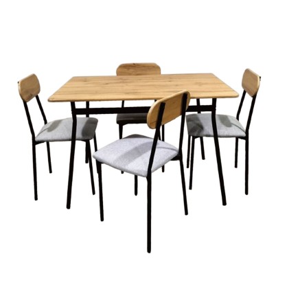 Tavolo con 4 sedie Versa Denali 70 x 75 x 110 cm