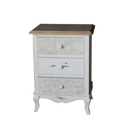 Table de Nuit Versa Tenny 30 X 66 X 48 CM