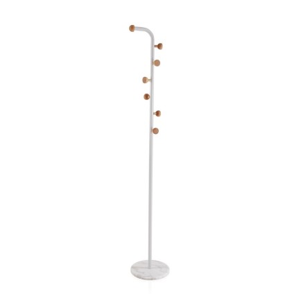 Porte-manteau Versa Cheka Blanc Métal