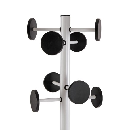 Coat Rack Versa Tora White Metal
