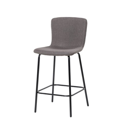 Hocker Versa Schwarz Metall 44,5 X 93,5 X 51 CM