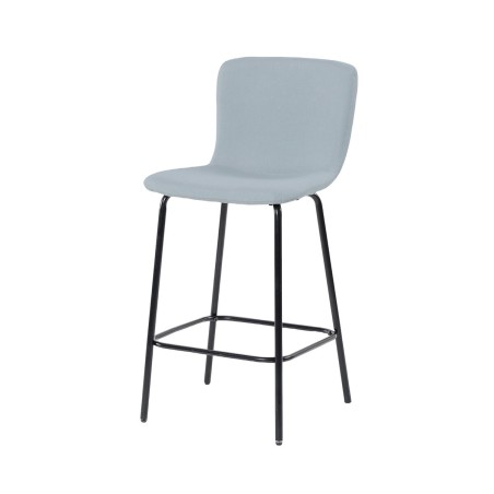 Sgabello Versa Azzurro Grigio Metallo 44,5 X 93,5 X 51 CM
