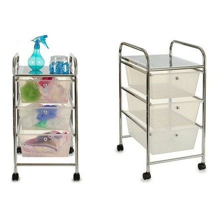 Caisson à Tiroirs Berilo YS-A3CL YS-A3CL Transparent 32 x 62 x 37 cm 2