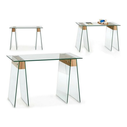 Meuble d'Entrée Gift Decor 2 Marron Transparent 40 x 75 x 120 cm 2