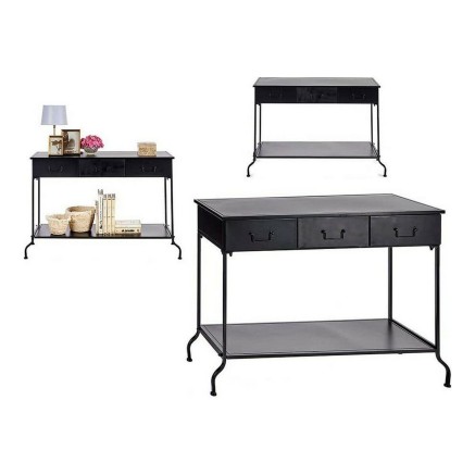 Meuble d'Entrée Gift Decor J7195073 J7195073 Noir 43 x 121 x 84,5 cm 2