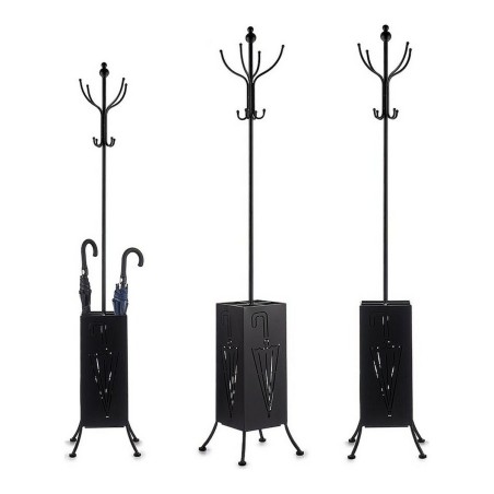 Garderobe Gift Decor J7210097 J7210097 Schwarz Metall 34 x 188 x 34 cm