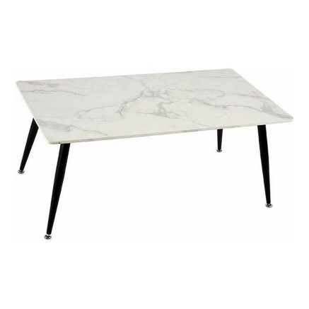 Tavolino da Caffè Gift Decor 5D 5D Bianco Nero 60 x 110 x 45 cm Marmo