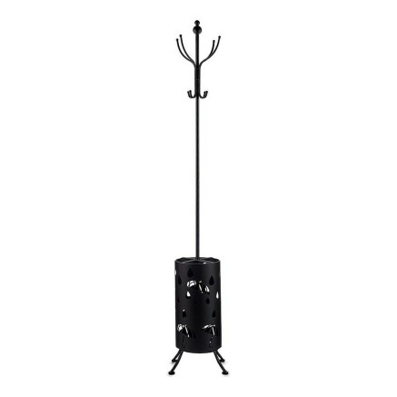 Garderobe Gift Decor J7202609-A J7202609-A Schwarz Metall 44 x 185 x 4