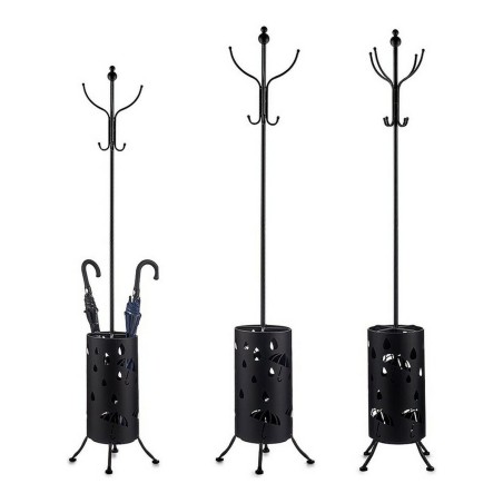Coat rack Gift Decor J7202609-A J7202609-A Black Metal 44 x 185 x 44 c