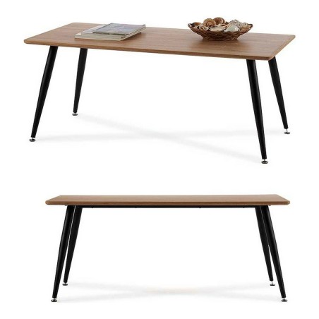 Mesa de Centro Gift Decor 5A 5A Marrón Negro Madera 60 x 110 x 45 cm