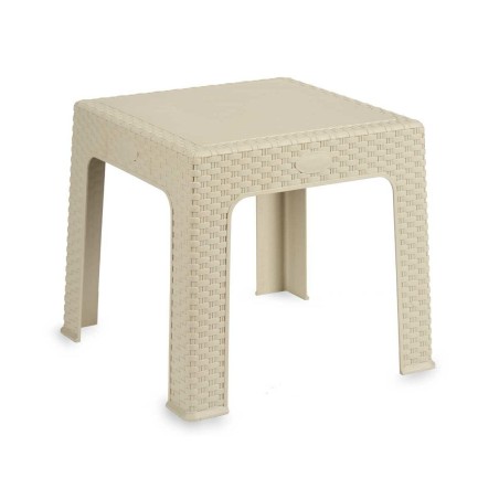 Table pour enfant Kipit TP7090-3 Rattan Crème 47 x 42,5 x 47 cm (4 Un