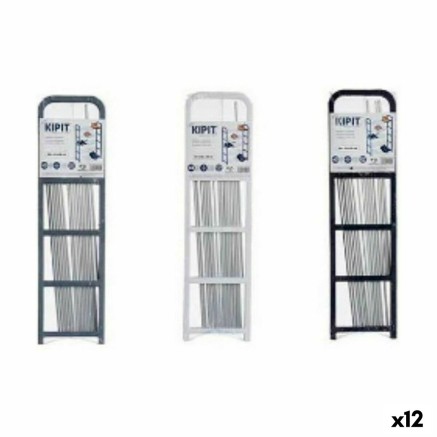 Zapatero Kipit 17026 17026 Blanco Negro Gris 68 x 3,5 x 18,5 cm 68 x 3