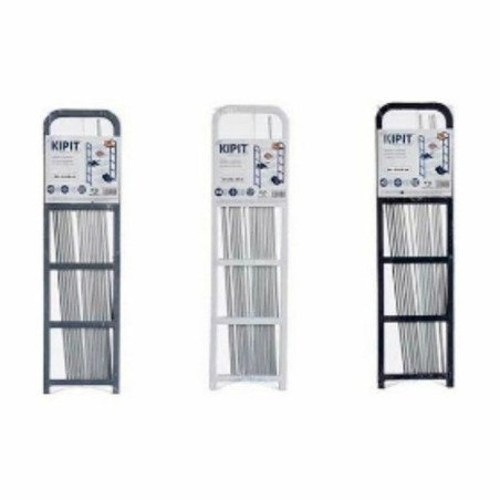 Shoe Rack Kipit 17026 17026 White Black Grey 68 x 3,5 x 18,5 cm 68 x 3