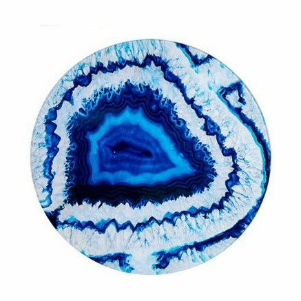 Mesa auxiliar Gift Decor 18S6906-N-RD-40CM 18S6906-N-RD-40CM Azul Negr 2