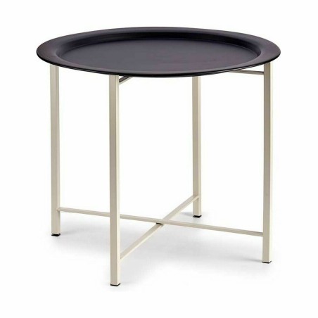 Table d'appoint Gift Decor JY19185SBW JY19185SBW Blanc Noir 52 x 44 x