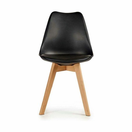 Keukenstoel Gift Decor 3B 3B Bruin Zwart Hout Plastic 42 x 80 x 50 cm