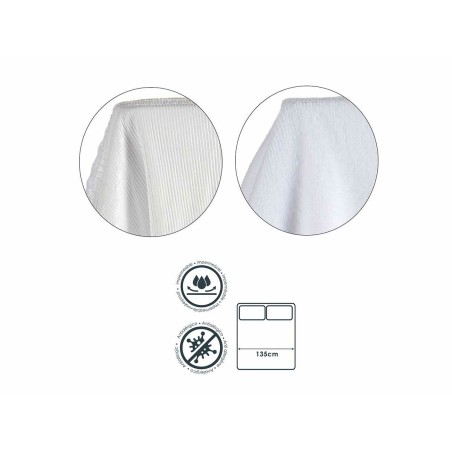 Protector de colchón Gift Decor 11051 11051 Blanco 135 x 195 cm