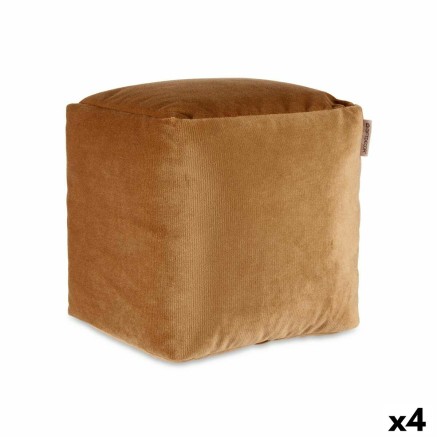 Puff Gift Decor QUADRADO-CAST. CLARO QUADRADO-CAST. CLARO Beige polist