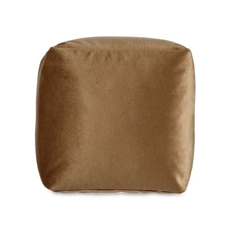 Pouf Gift Decor QUADRADO-BEJE QUADRADO-BEJE Marron polystyrène Velour