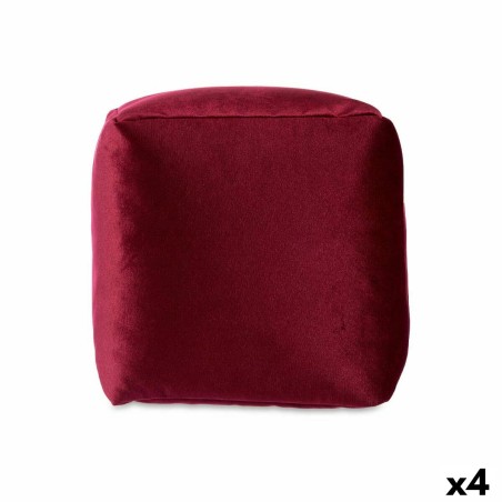 Puff Gift Decor QUADRADO-BOURDAUX QUADRADO-BOURDAUX Granate Poliestire