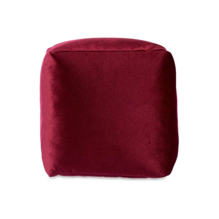 Puff Gift Decor QUADRADO-BOURDAUX QUADRADO-BOURDAUX Rosso Granato poli