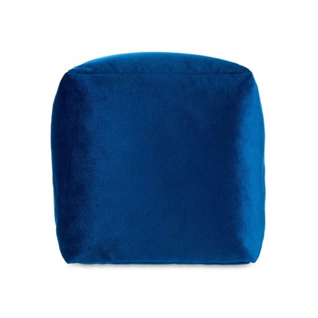 Pouffe Gift Decor QUADRADO-AZUL QUADRADO-AZUL Blue polystyrene Velvet