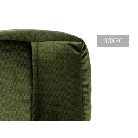 Poef Gift Decor QUADRADO-VERDE QUADRADO-VERDE Groen polyestyreen Fluwe