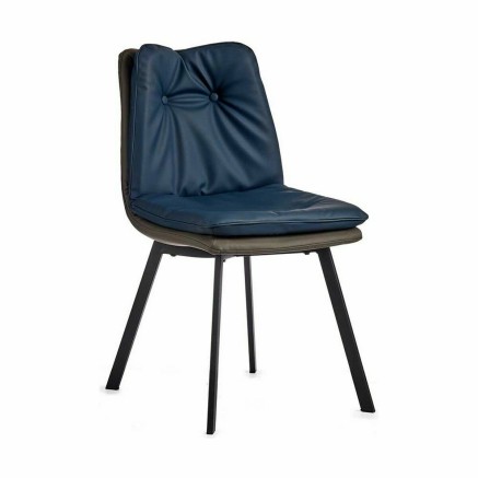 Sillón Gift Decor 4D 4D Azul Negro Gris 62 x 85 x 47 cm Botones (2 Un 2