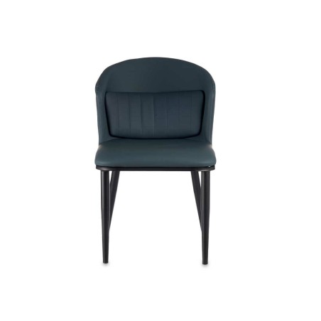 Sillón Gift Decor 1A 1A Azul Negro 51 x 83,5 x 54 cm Redondo (2 Unida