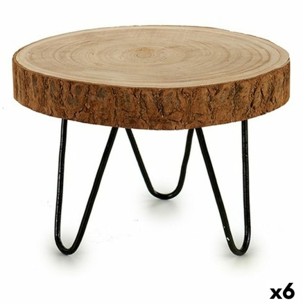 Mesa auxiliar Gift Decor PD18263/4-2 PD18263/4-2 Marrón 4,2 x 30 x 30