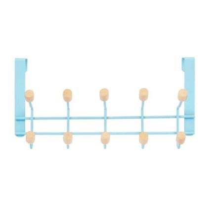 Jackenaufhänger für Türen Berilo W7912-10NB-BLUE W7912-10NB-BLUE Bl 2