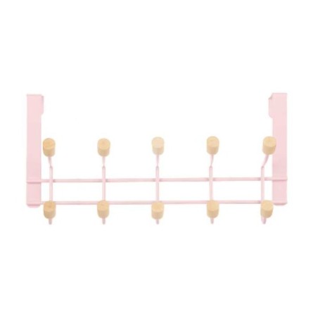 Appendiabiti per Porte Berilo W7912-10NB-PINK W7912-10NB-PINK Rosa Leg