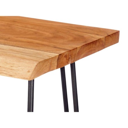 Recibidor Gift Decor FM 0323-113 Live Edge Marrón Negro 120 x 35 x 77 2