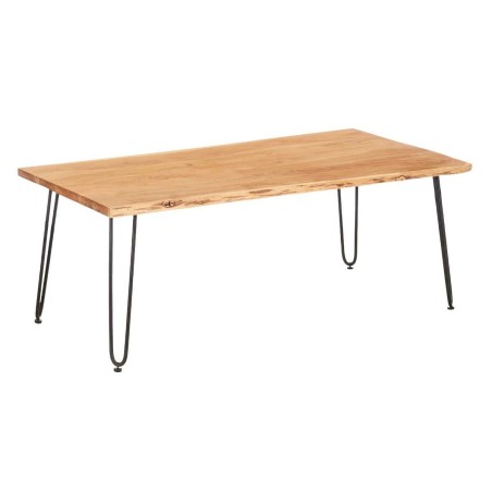 Side table Gift Decor FM 0323-112 Live Edge Brown Black 120 x 60 x 46