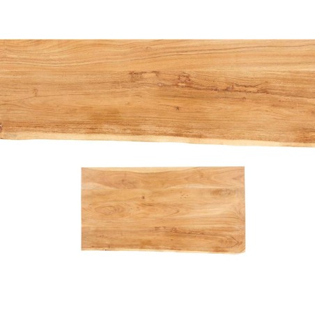 Side table Gift Decor FM 0323-112 Live Edge Brown Black 120 x 60 x 46