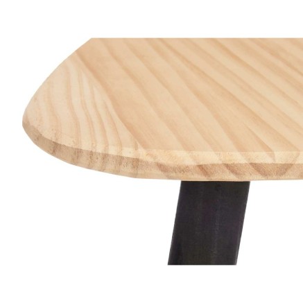 Table Basse Gift Decor HG80524A HG80524A Marron Noir Bois 60 x 48 x 64 2