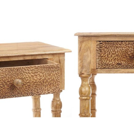 Ingresso con 2 Cassetti Gift Decor 39 39 Marrone 98 x 77 x 42 cm Fogli 2