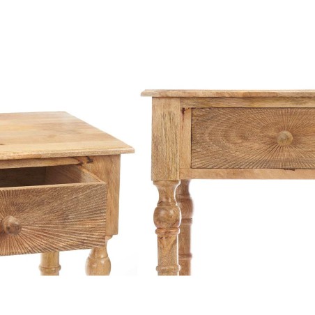 Ingresso con 2 Cassetti Gift Decor 41 41 Marrone 98 x 77 x 42 cm Righe