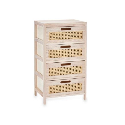 Cassettiera Gift Decor 923516-4 Rattan Naturale 40 x 73 x 29 cm 40 x 7