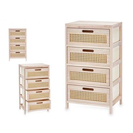 Ladenkast Gift Decor 923516-4 Rattan Natuurlijk 40 x 73 x 29 cm 40 x 7
