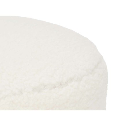 Puff Gift Decor TR23020-1 TR23020-1 Blanco Tela Madera MDF 2