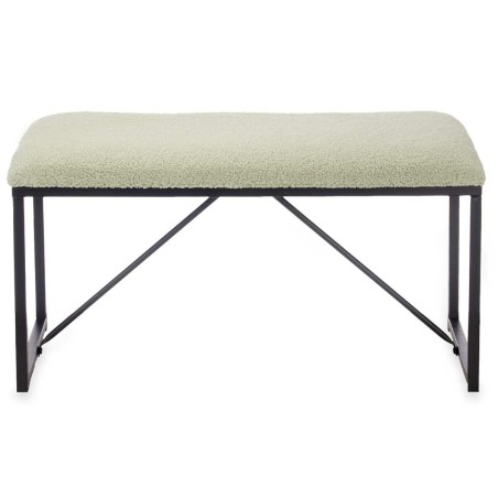 Bank Gift Decor TR23063-3 TR23063-3 Groen Metaal Stof 81 x 42 x 38 cm