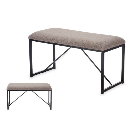 Panca Gift Decor TR23063-4 TR23063-4 Marrone Metallo Stoffa 81 x 42 x