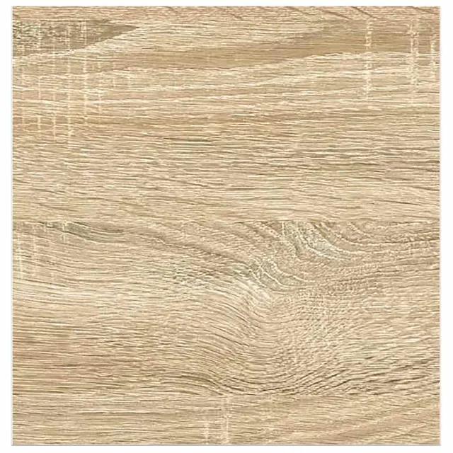 Étagères murales 2 pcs Chêne et blanc 23x23,5x3,8 cm MDF