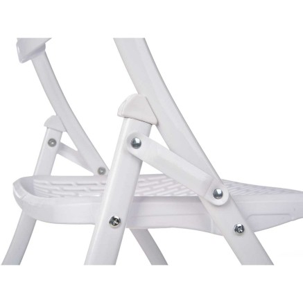 Silla Plegable Gift Decor 12721 12721 Blanco 59 x 50 x 82 cm 108 x 11, 2