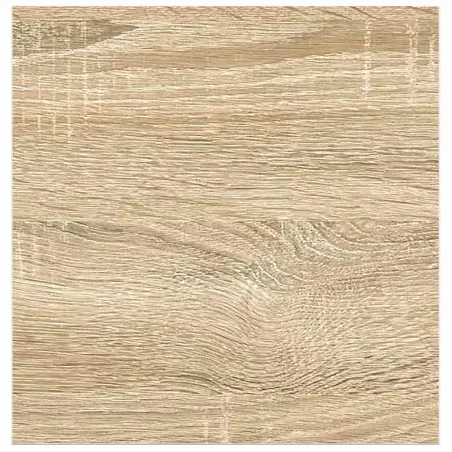 Étagères murales 4 pcs Chêne et blanc 23x23,5x3,8 cm MDF