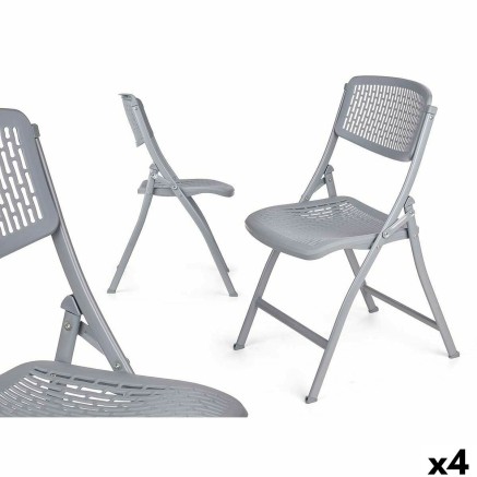 Folding Chair Gift Decor ZJ-Y59GR ZJ-Y59GR Grey 59 x 50 x 82 cm 108 x